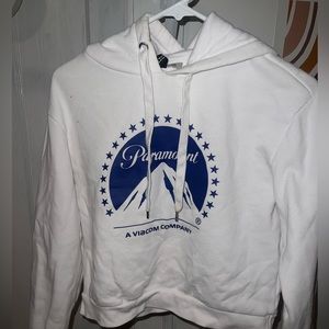 White Graphic H&M Sweatshirt